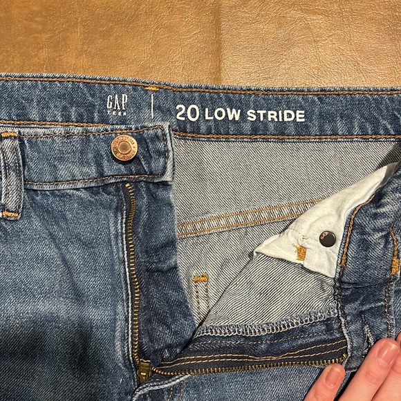 Gap Teen Low Stride Wide Leg Jeans - Picture 5 of 6